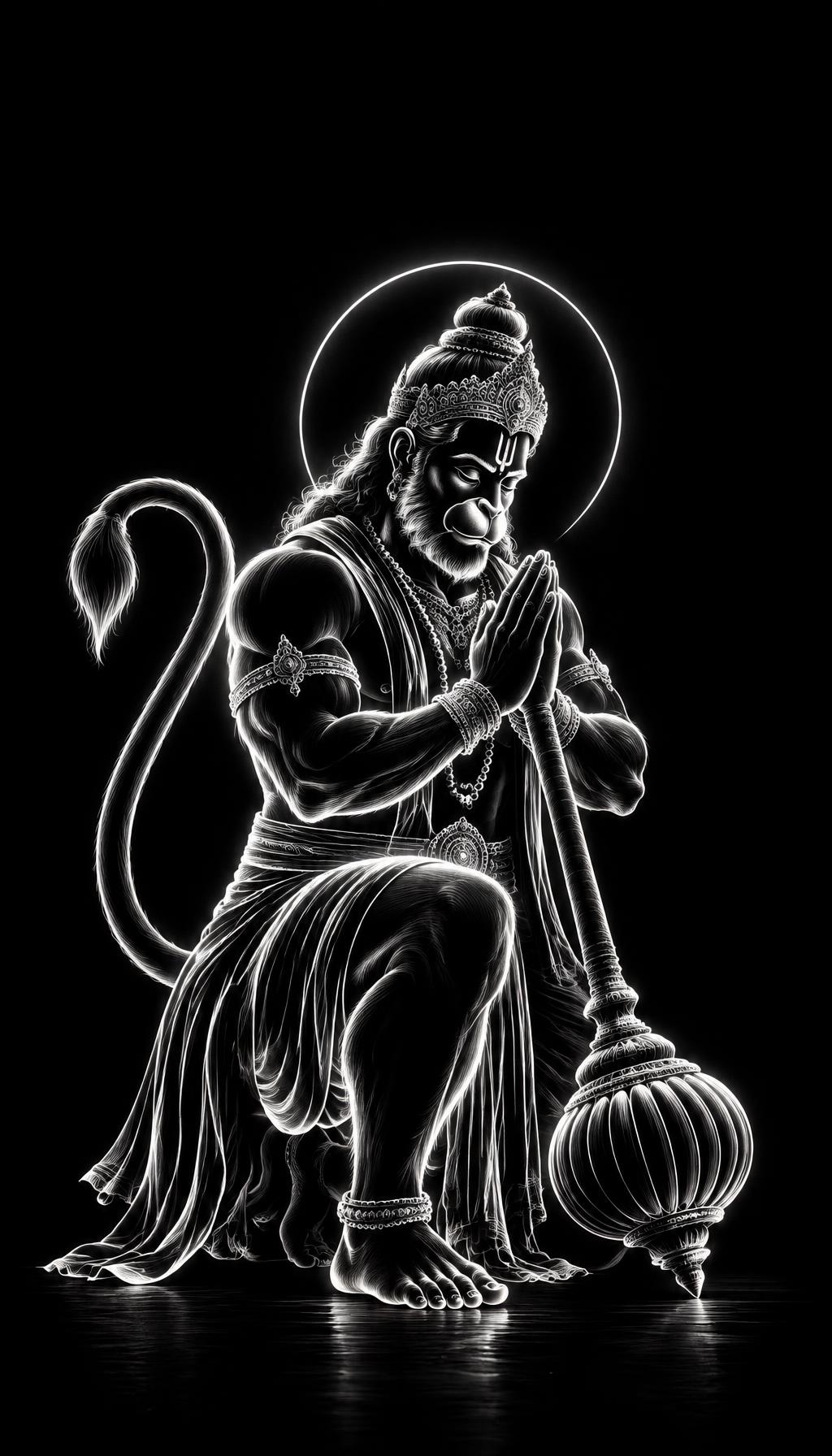 Bhakti Line iPhone wallpaper