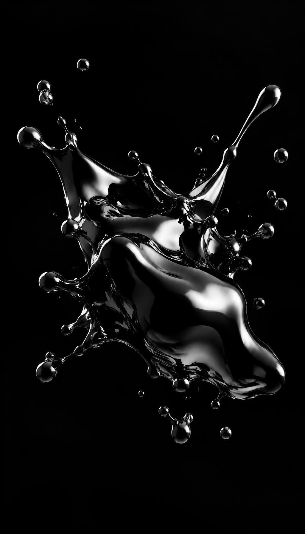 Ink Splash iPhone wallpaper