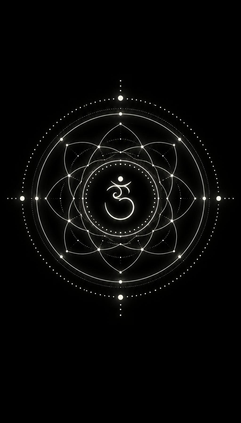 Sacred Geometry iPhone wallpaper